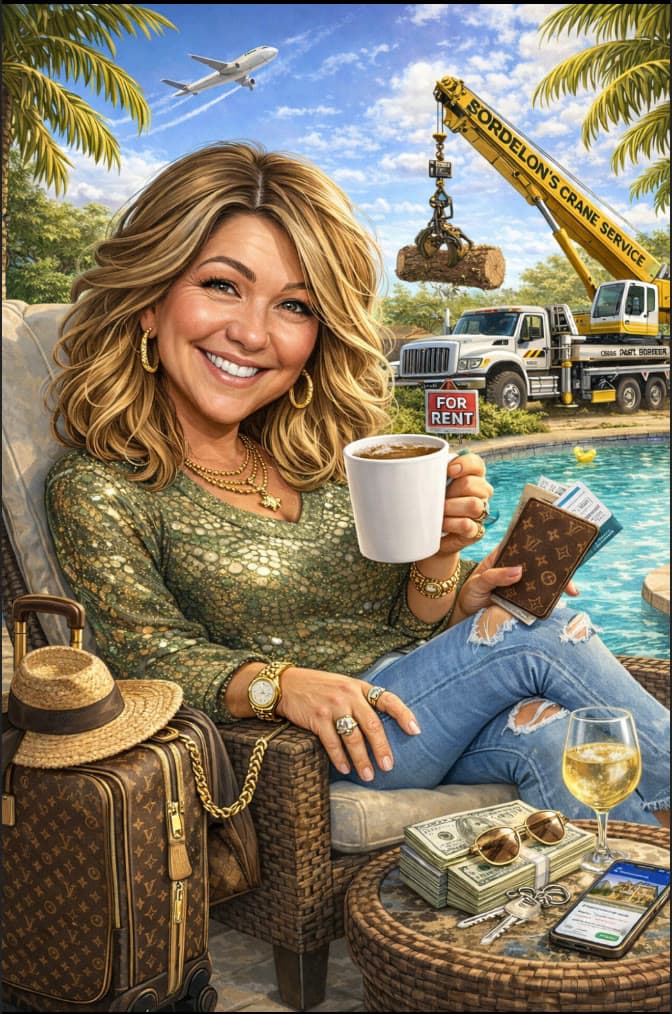 Stacy Bordelon, co-owner of Bordelon's Tree Service